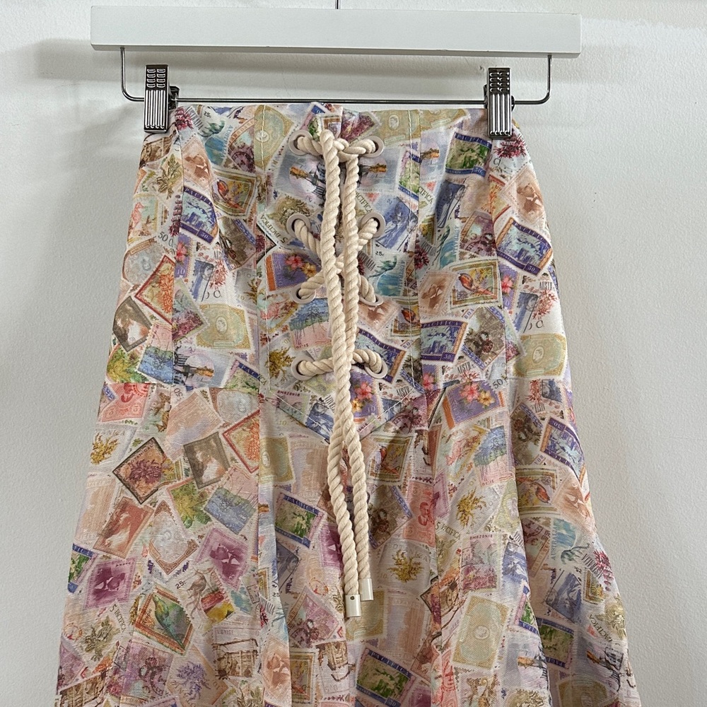 Zimmermann Silk+Linen Strapless Dress (M) - Picture 9 of 12